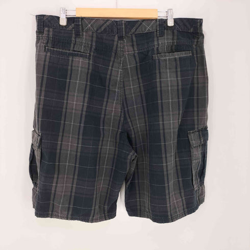 ラングラー Wrangler 00s スーパーバギー チェック カーゴショーツ メンズ 42