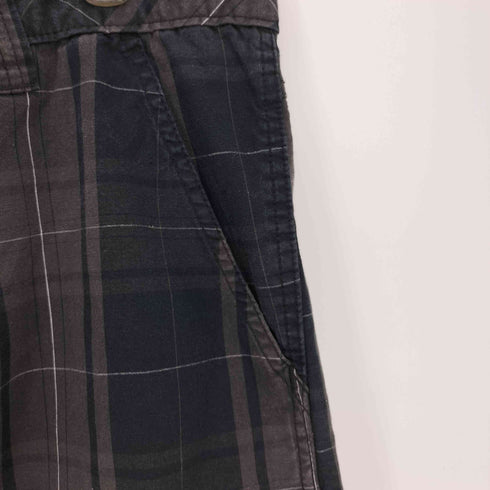 ラングラー Wrangler 00s スーパーバギー チェック カーゴショーツ メンズ 42