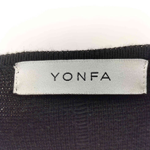 ヨンファ YONFA コットン アクリル カーディガン レディース