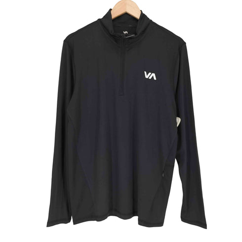 ルーカ RVCA Sport Vent Long Sleeve Half Zip ロングスリーブ ハーフジップ プルオーバー メンズ JPN:M