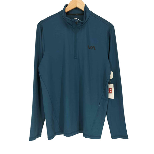 ルーカ RVCA Sport Vent Long Sleeve Half Zip ロングスリーブ ハーフジップ プルオーバー メンズ JPN:M