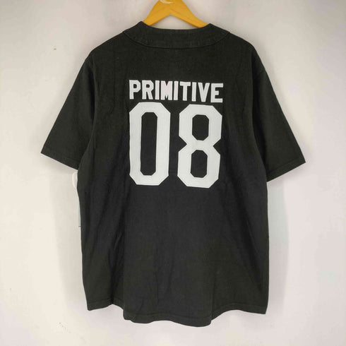 プリミティブ primitive ナンバリング 両面刺繍デザイン ベースボールシャツ メンズ JPN:L