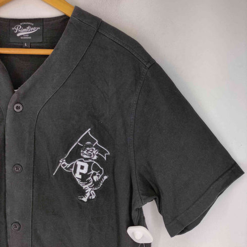 プリミティブ primitive ナンバリング 両面刺繍デザイン ベースボールシャツ メンズ JPN:L
