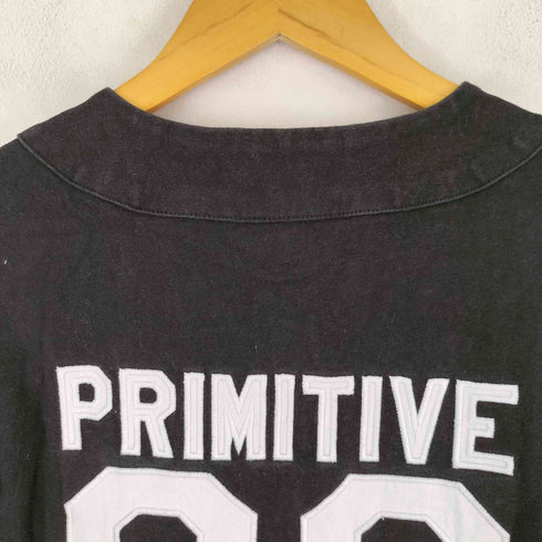 プリミティブ primitive ナンバリング 両面刺繍デザイン ベースボールシャツ メンズ JPN:L