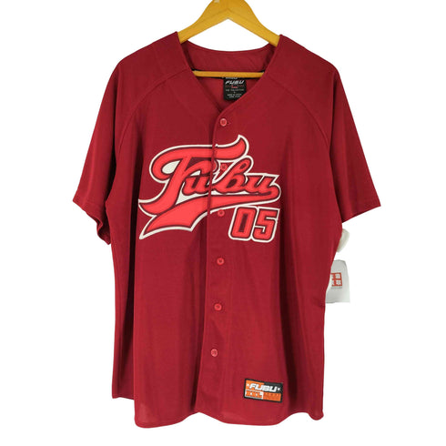 フブ FUBU 90S ベースボール ゲームシャツ メンズ import:L