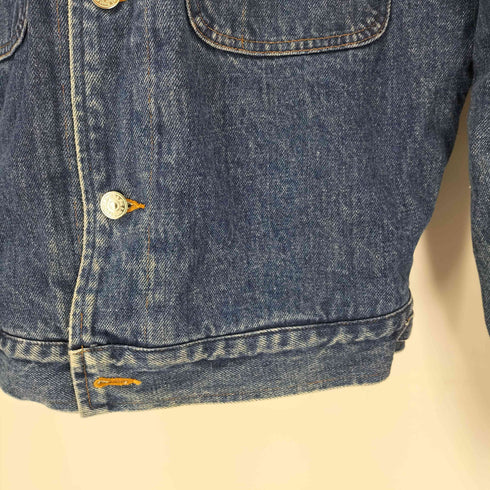 ポロラルフローレン POLO RALPH LAUREN 90S 白タグ 裏地 ウール チェック デニム カバーオール メンズ
