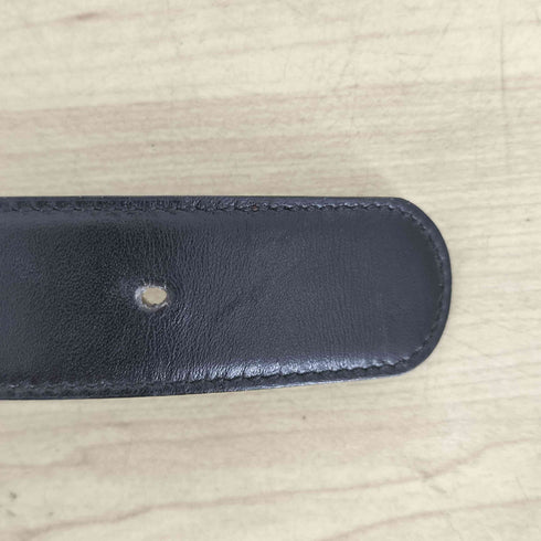 グッチ GUCCI ダブルGバックルレザーベルト メンズ
