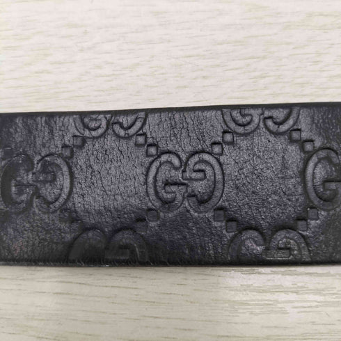 グッチ GUCCI マイクログッチシマレザーベルト メンズ