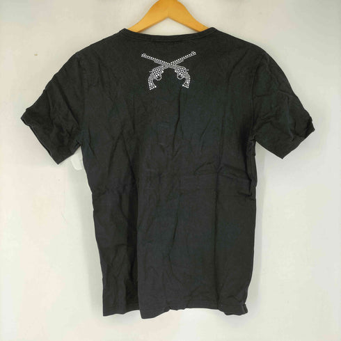ロアー roar 2丁拳銃スワロフスキー装飾 Tシャツ メンズ JPN:2