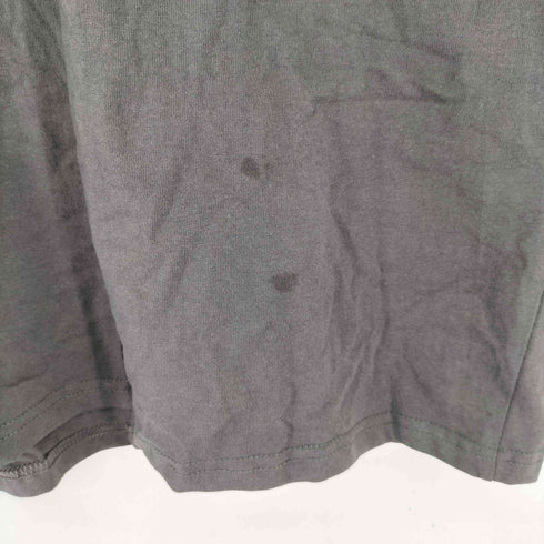 GRAVER クロスモチーフ グラフィックプリント ヘンリーネック 長袖 Tシャツ メンズ JPN:L