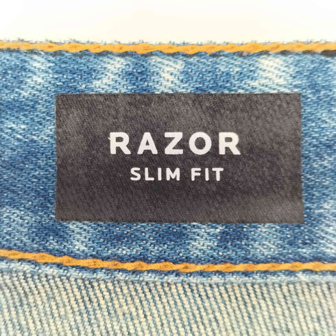 デンハム DENHAM RAZOR SLIM FIT ダメージ デニムパンツ メンズ US:30-31
