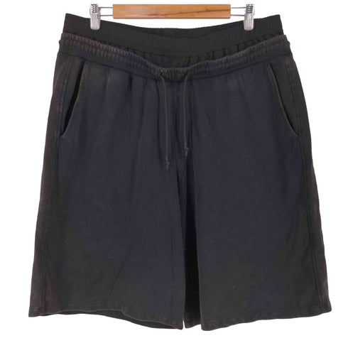 エイチアンドエム H&M ダブルウエストデザイン レイヤード スウェット ハーフパンツ メンズ XL