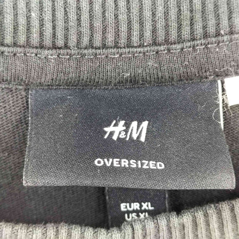 エイチアンドエム H&M LOTTO ロット オーバーサイズフィット コットン Tシャツ メンズ XL