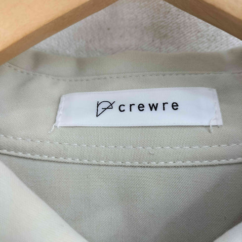 24AW crewre クルーレ バックステッチレギュラーシャツ レディース JPN:1