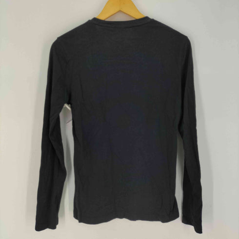 アルマーニジーンズ ARMANI JEANS ロゴ ロングスリーブ カットソー ロンT メンズ import:XS