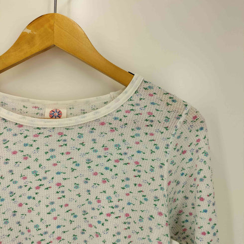 ビームスボーイ BEAMS BOY フラワー サーマル ロングスリーブ Tシャツ レディース