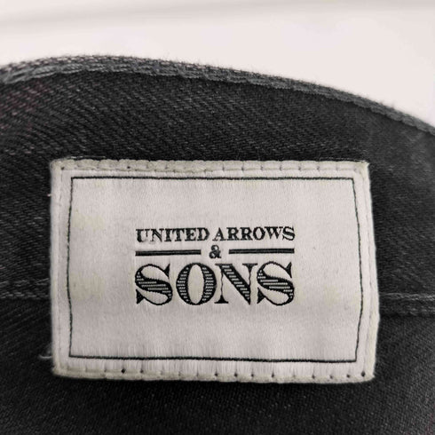 ユナイテッドアローズ UNITED ARROWS & SONS / サンズ BAGGY JEANS/デニムパンツ カットオフリメイク ショーツ メンズ JPN:S