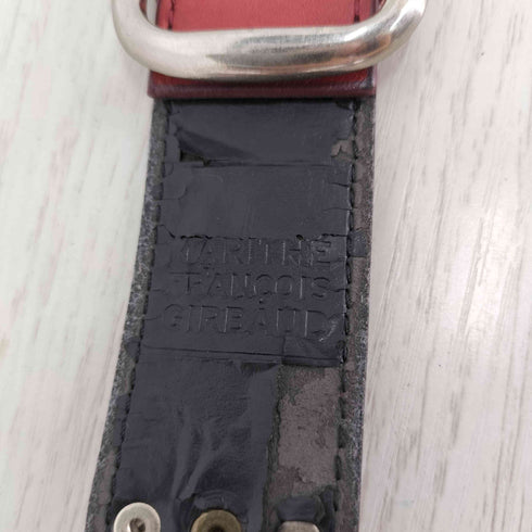 マリテフランソワジルボー MARITHE FRANCOIS GIRBAUD スタッズ ベルト メンズ