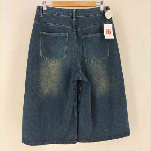 ワイド バギー デニム ショーツ メンズ XL