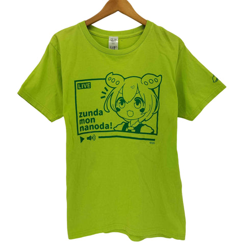 プリントクルーネックTシャツ メンズ M