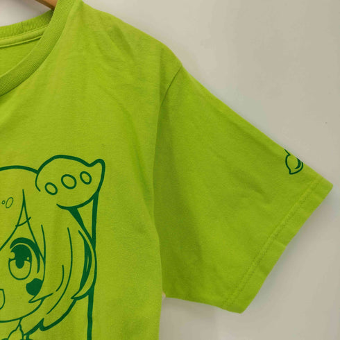 プリントクルーネックTシャツ メンズ M