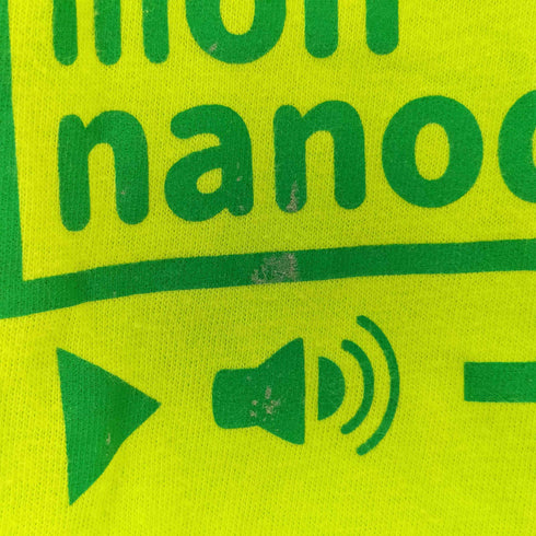 プリントクルーネックTシャツ メンズ M