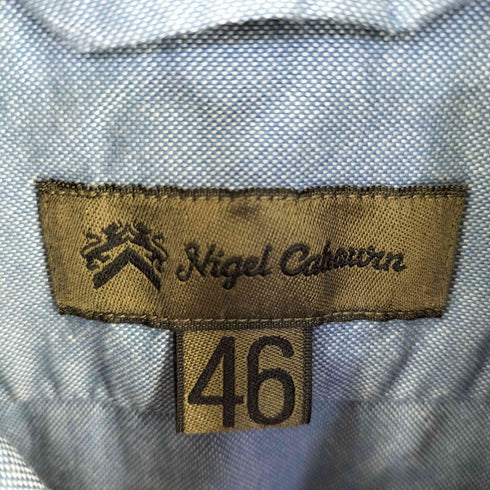 ナイジェルケーボン NIGEL CABOURN ブリティッシュオフィサーズシャツ メンズ 46