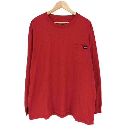 ディッキーズ Dickies ポケット ロングスリーブカットソー BIG SIZE メンズ 2Xl