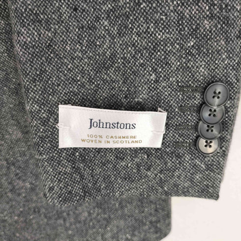 Johnstons CASHMERE 100% カシミヤ テーラードジャケット メンズ UK:42