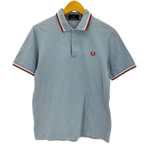 フレッドペリー FRED PERRY MADE IN ENGLAND 鹿の子 ショートスリーブポロシャツ メンズ UK:40