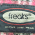 freaks ACTIVE SURF WEAR 90s 猫目ボタン フラップポケット チェック 長袖 ネルシャツ メンズ import:M