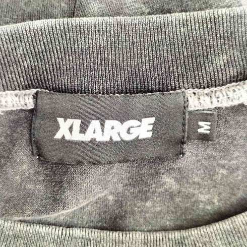 エクストララージ XLARGE ケミカルウォッシュ オーバーラップ ロゴ ロングスリーブ ポケットTシャツ メンズ JPN:M