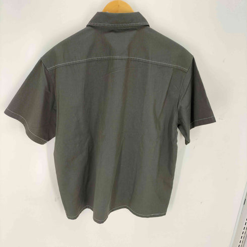 エクストララージ XLARGE OLD ENGLISH S/S WORK SHIRT オールドイングリッシュ ショートスリーブ ワークシャツ メンズ JPN:S