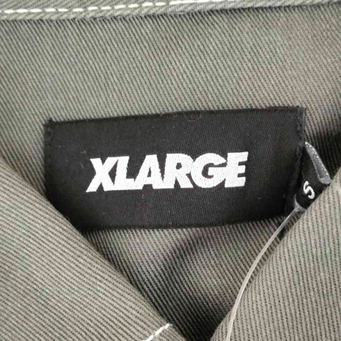 エクストララージ XLARGE OLD ENGLISH S/S WORK SHIRT オールドイングリッシュ ショートスリーブ ワークシャツ メンズ JPN:S