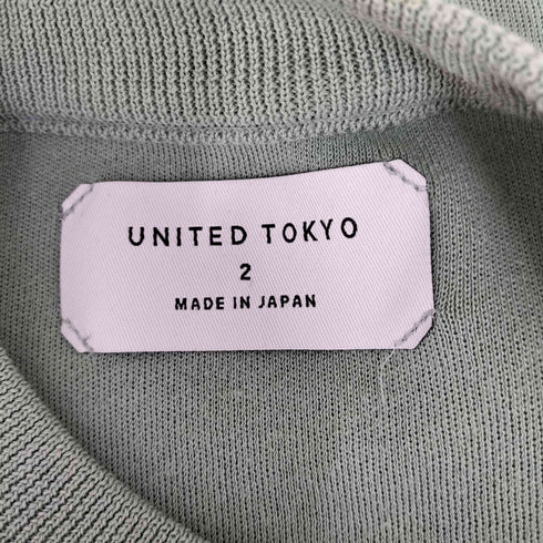 ユナイテッドトウキョウ UNITED TOKYO スムースニットプルオーバー メンズ 2