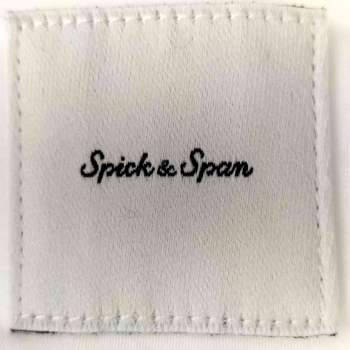スピックアンドスパン Spick and Span 50コットンオーバーシャツ レディース