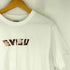 エヴィス EVISU 花柄ロゴプリントデザイン 半袖 Tシャツ レディース import:S