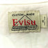 エヴィス EVISU 花柄ロゴプリントデザイン 半袖 Tシャツ レディース import:S