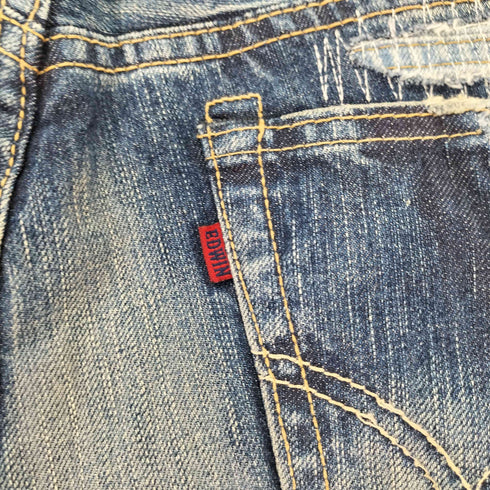 エドウィン EDWIN 503RVS ジップフライ ストレートデニムパンツ メンズ 30×32