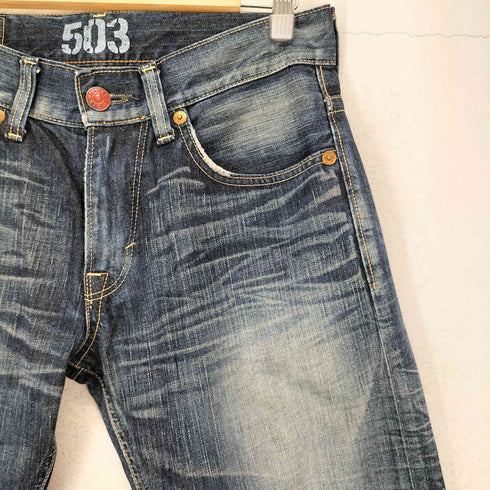 エドウィン EDWIN BLUE TRIP 503 ストレートデニムパンツ メンズ 30×32