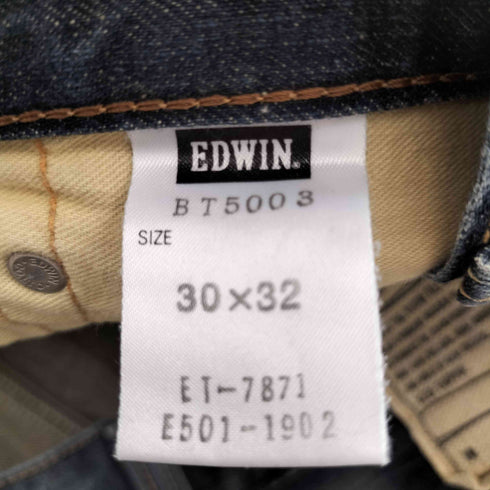 エドウィン EDWIN BLUE TRIP 503 ストレートデニムパンツ メンズ 30×32