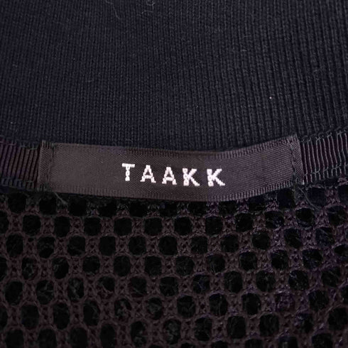 ターク TAAKK 25SS EUROPEAN MOTIF MESH SKIPPER SHIRT ヨーロピアン メッシュ スキッパー シャツ メンズ 3