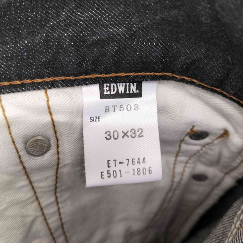 エドウィン EDWIN BLUE TRIP 503 ストレートデニムパンツ メンズ 30×32