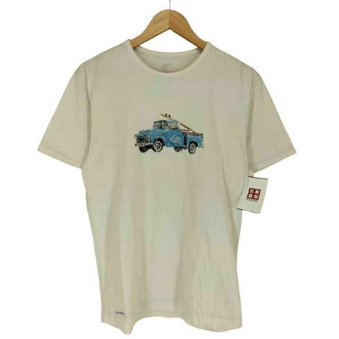 パパス papas トラックプリント クルーネックTシャツ メンズ JPN:M