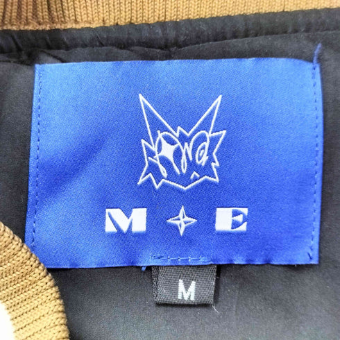 メゾンエメラルド MAISON EMERALD DUGOUT レザー切替 ワッペンデザイン スタジャン メンズ import:M