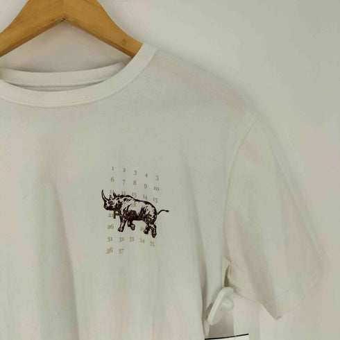 パパス papas サイ バックプリント クルーネックTシャツ メンズ JPN:M
