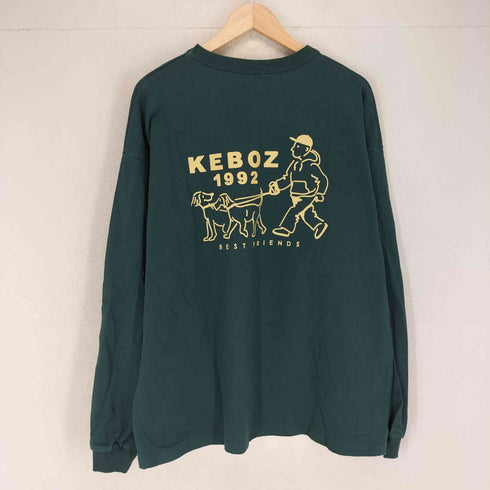 ケボズ KEboz プリント ロングスリーブカットソー メンズ JPN:L