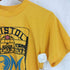 ヘインズ Hanes 90S USA製 HEAVYWEIGHT ヘビーウェイト 50/50 コットン ポリ BRISTOL TENNESSE ブリストル テネシー 両面 スクールプリントTシャツ メンズ S