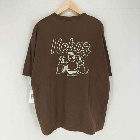 ケボズ KEboz プリント ショートスリーブ Tシャツ メンズ JPN:L