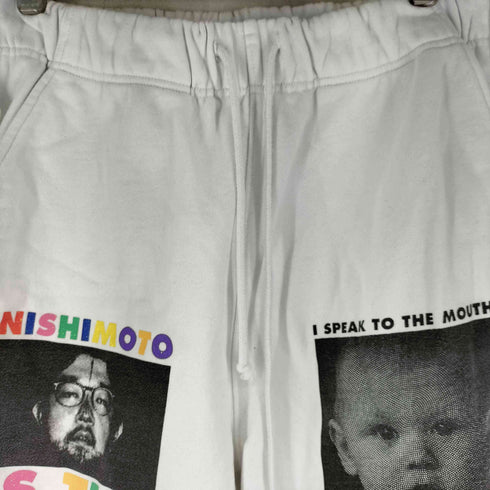 ニシモトイズザマウス NISHIMOTO IS THE MOUTH グラフィックデザイン スウェットパンツ メンズ JPN:M